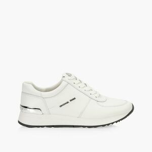 💥$25💥 Michael Kors MK Allie Trainer White Sneakers size 5.5